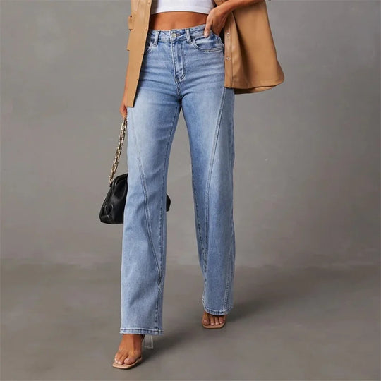 Dames Jeans Angela | Elegant Flared Jeans