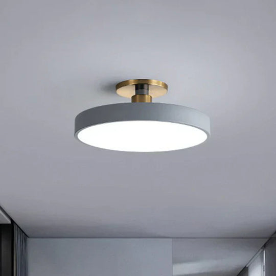 Scandinavische stijl LED ronde inbouwspot