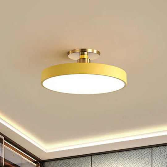 Scandinavische stijl LED ronde inbouwspot