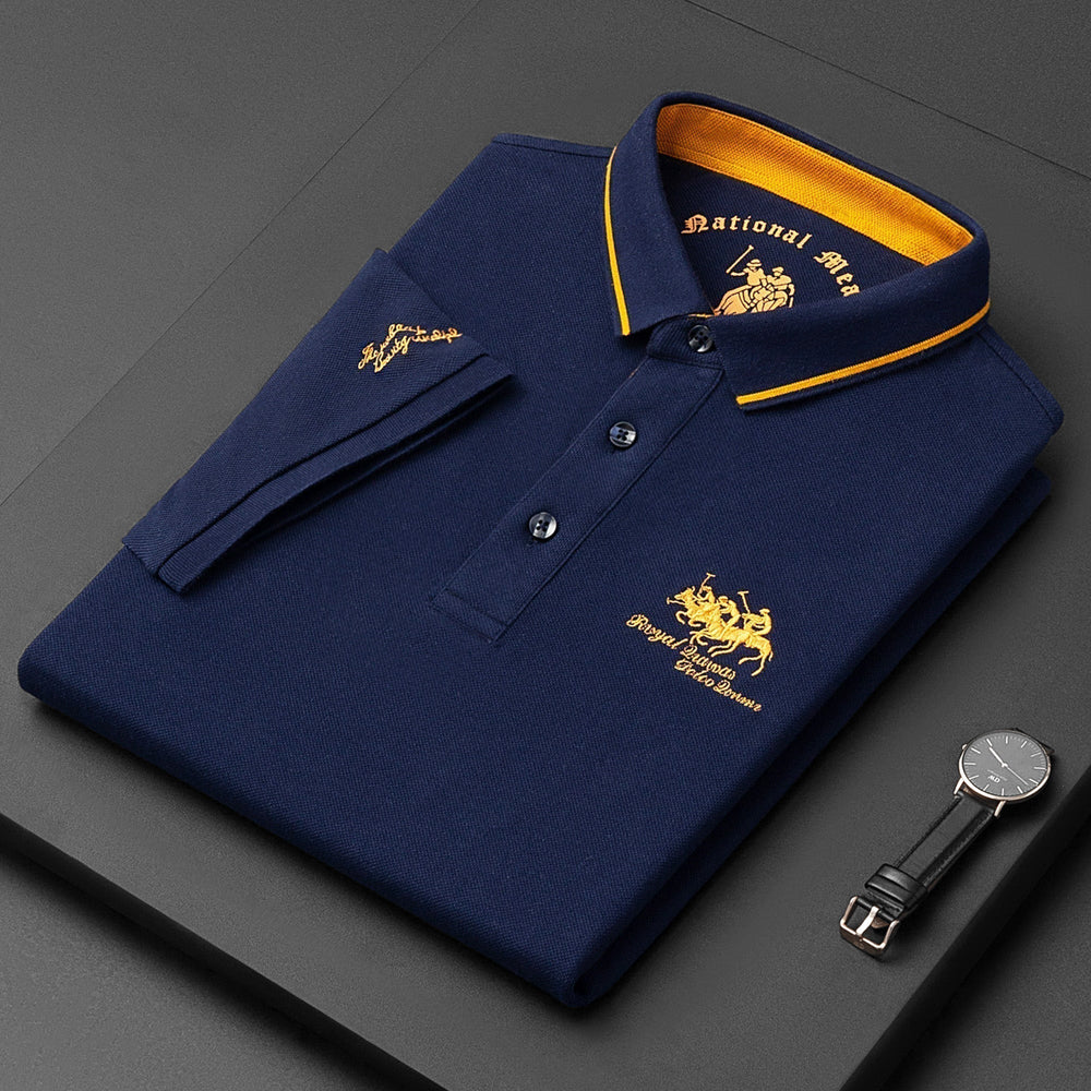 Herenpolo Xavier | Luxe polo