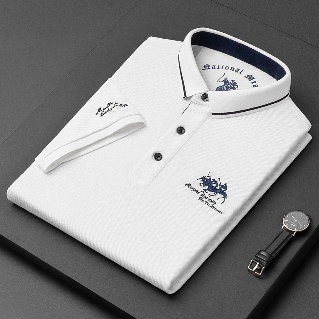 Herenpolo Xavier | Luxe polo