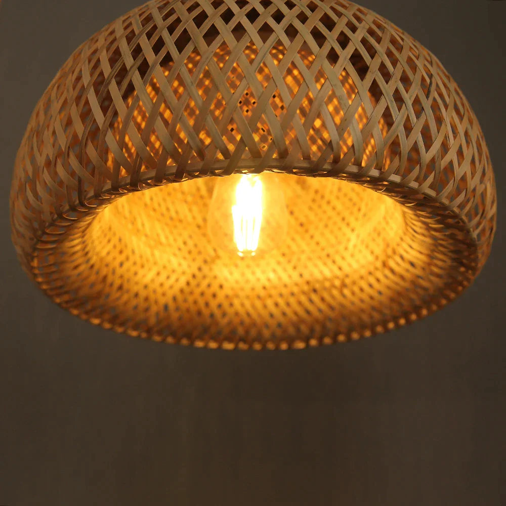 Bamboe hanglamp