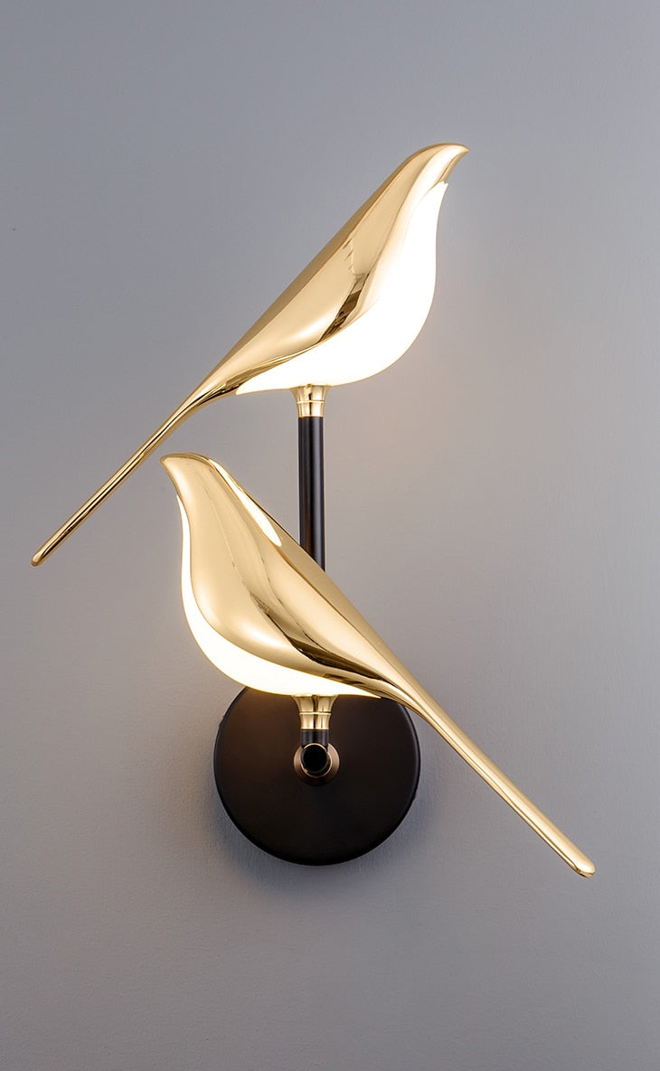 Moderne Vogel Wandlamp