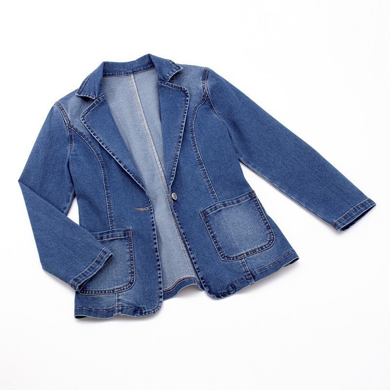 Blazer voor dames Cassy | Klassieke denim blazer