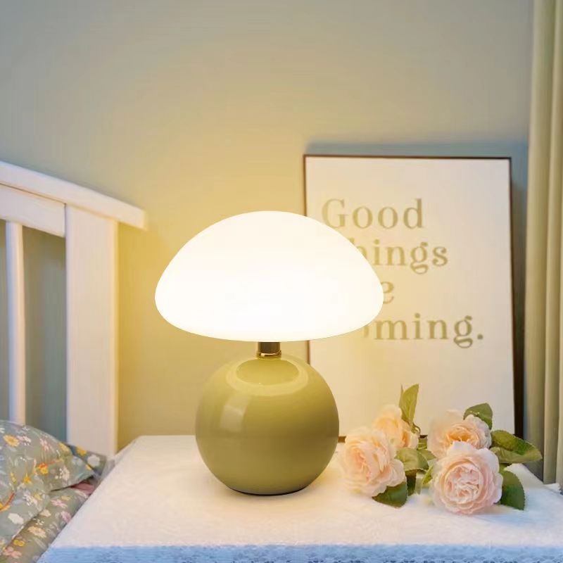 Franse room champignon lamp