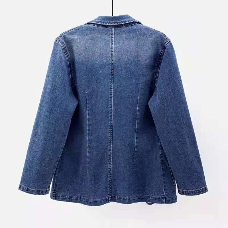 Blazer voor dames Cassy | Klassieke denim blazer