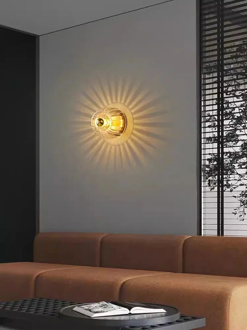 Scandinavische Bauhaus wandlamp