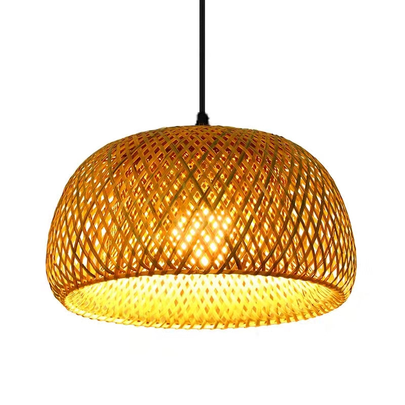 Bamboe hanglamp