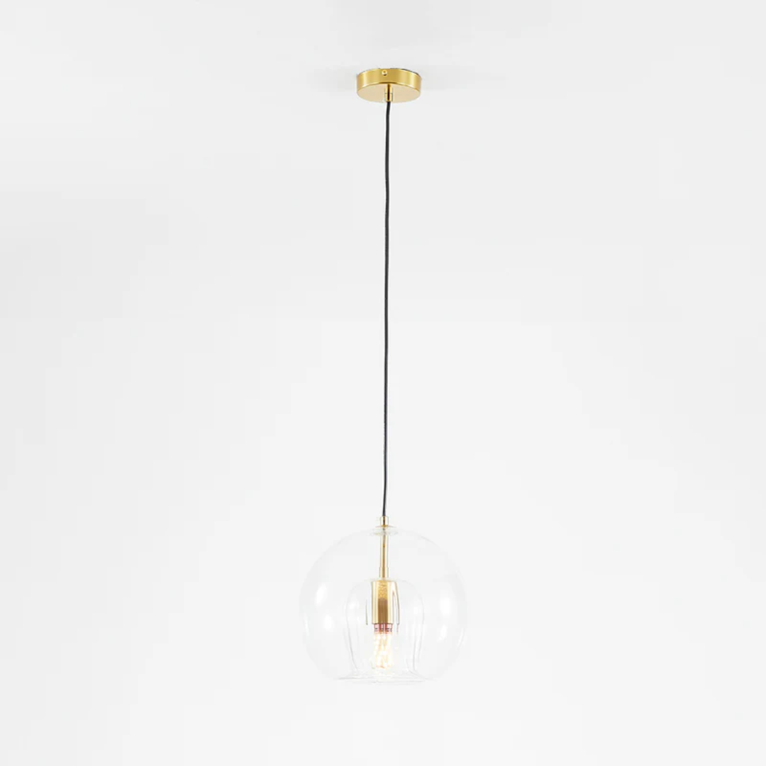 Moderne bolvormige LED hanglamp