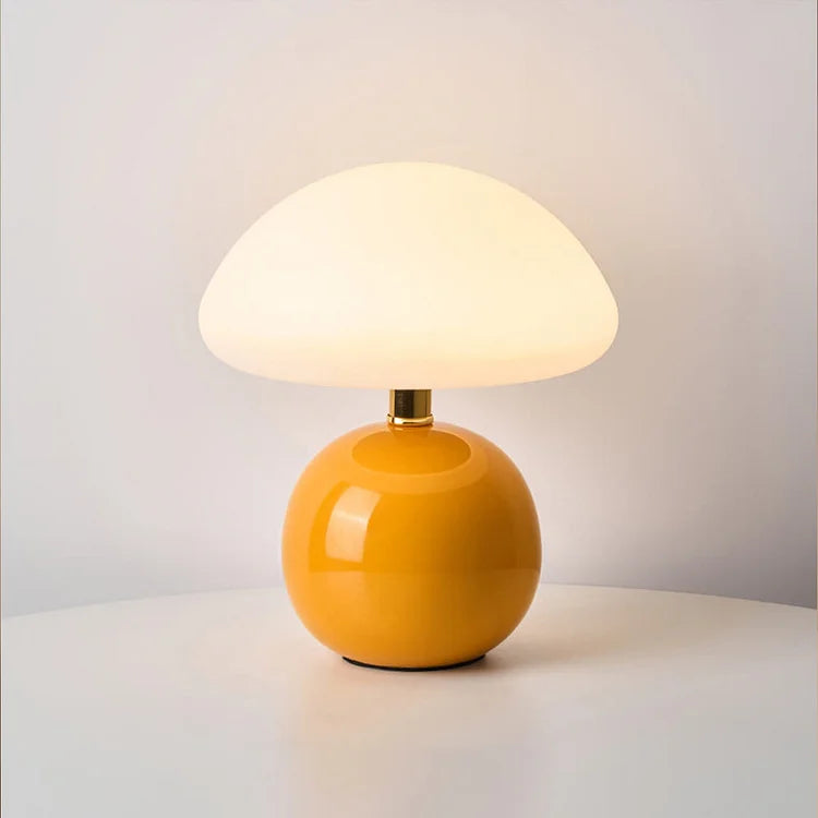 Franse room champignon lamp