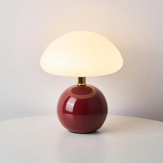 Franse room champignon lamp