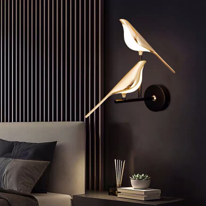 Moderne Vogel Wandlamp