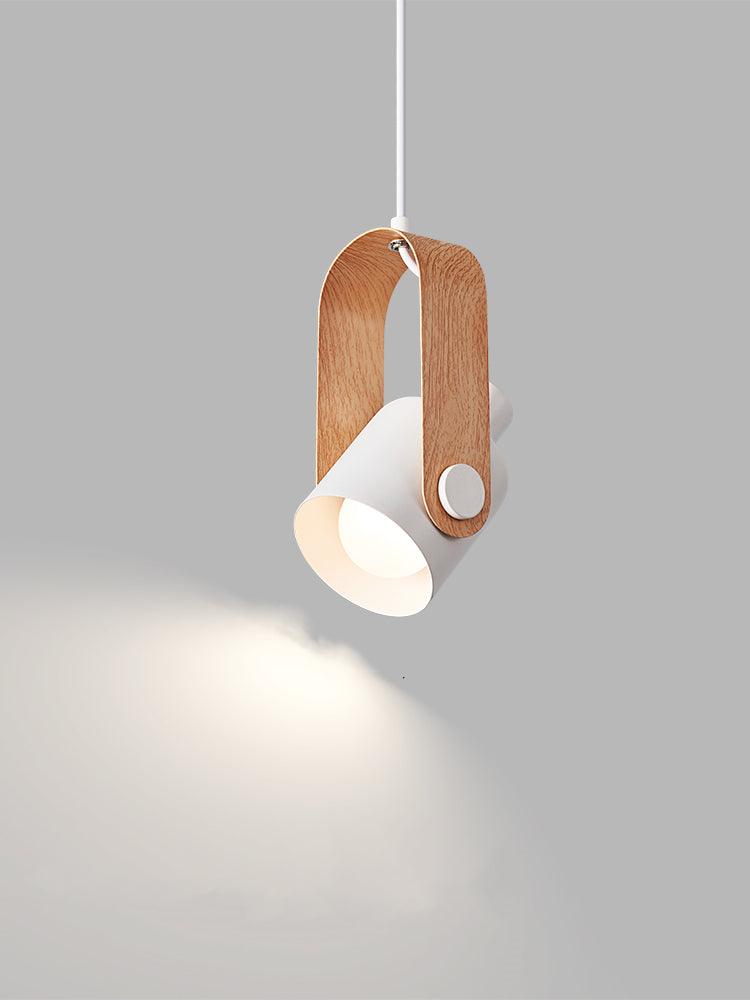 Scandinavische hanglamp | Hout & Metaal