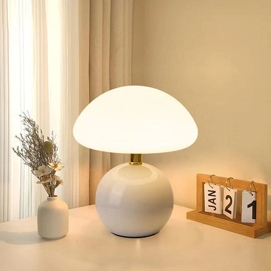 Franse room champignon lamp