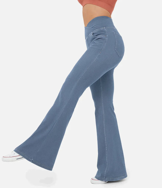 Winona High-Waisted Gebogen Jeans