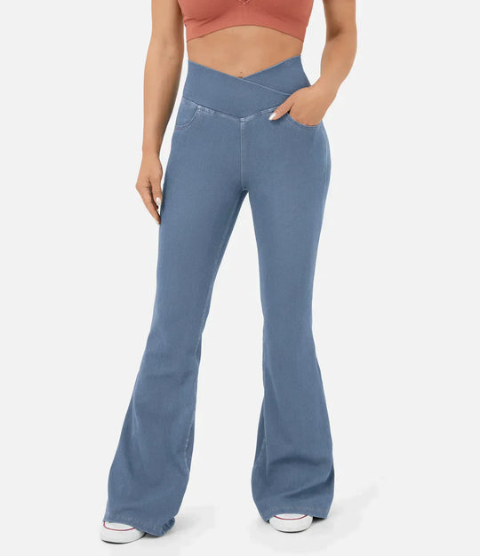 Winona High-Waisted Gebogen Jeans