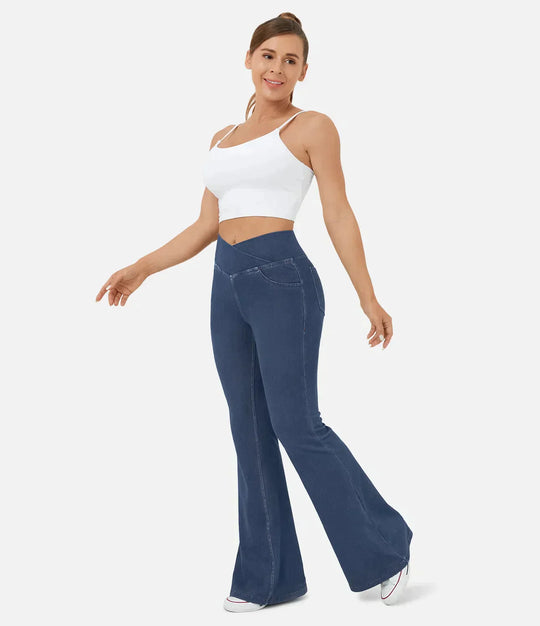 Winona High-Waisted Gebogen Jeans