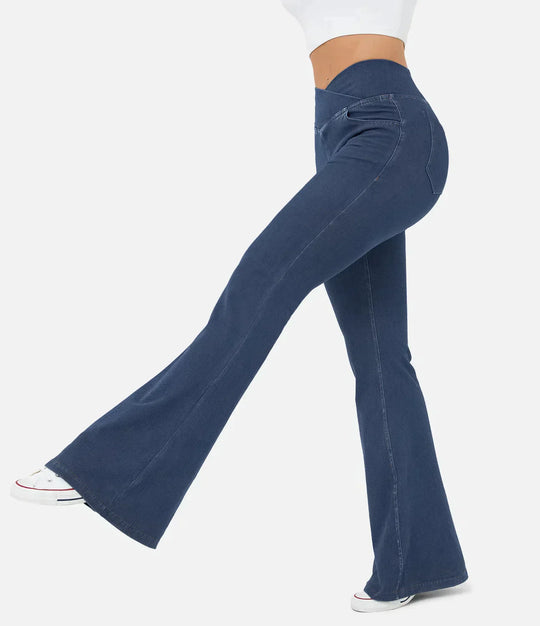 Winona High-Waisted Gebogen Jeans